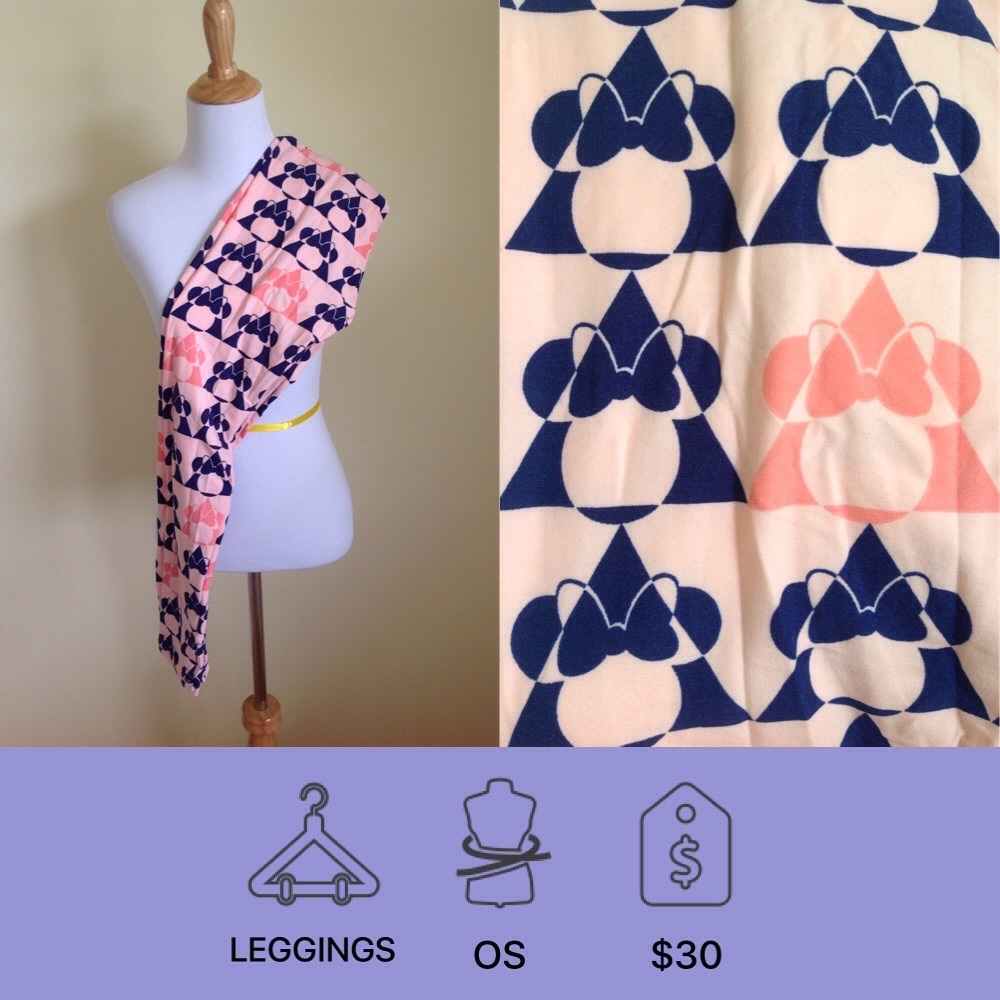 Lularoe OS Disney leggings